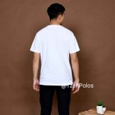 KAOS POLOS PUTIH - TzehPolos.com