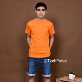 KAOS POLOS ORANGE - TzehPolos.com