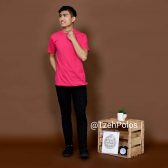 KAOS POLOS MAGENTA - TzehPolos.com