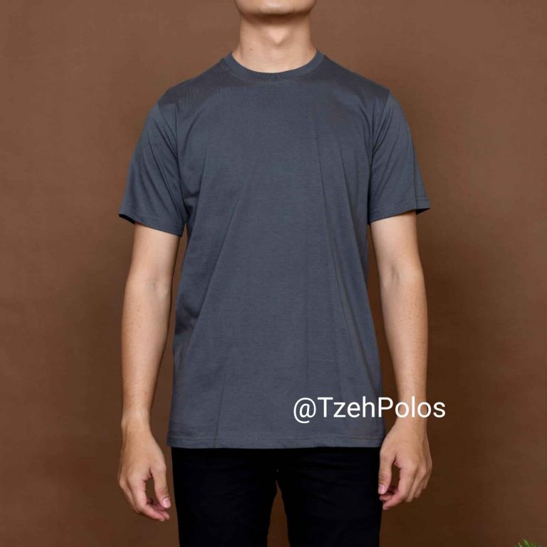 KAOS POLOS ABU TUA - TzehPolos.com