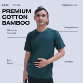 PREMIUM COTTON BAMBOO HIJAU BOTOL - TzehPolos.com